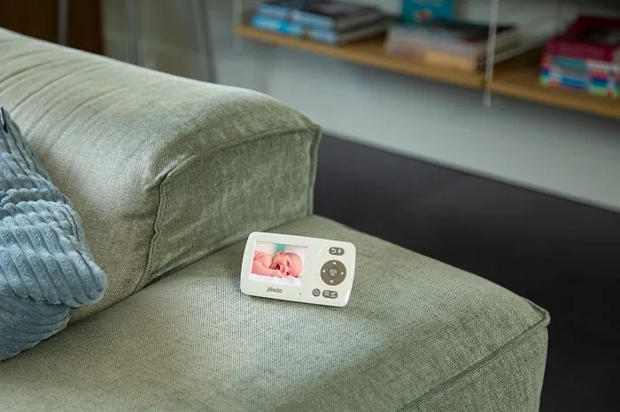 ALECTO DVM-71- niania elektroniczna z kamerą i wyświetlaczem 2,4'' | White