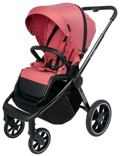 MUUVO Quick 3.0 Black Chrome - wózek spacerowy | Pure Pink