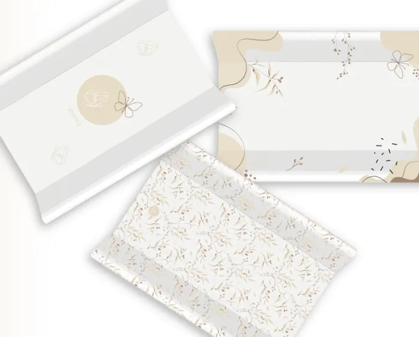 YOONCO - przewijak na łóżeczko 120x60 cm | Meadow I