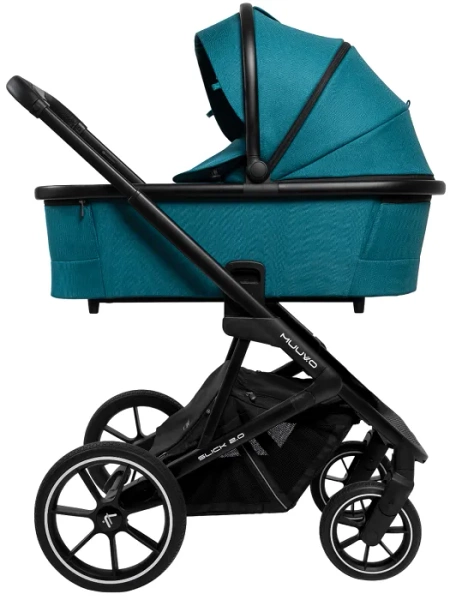 MUUVO Slick 2.0 - wózek wielofunkcyjny, zestaw 2w1 | Tropical Green