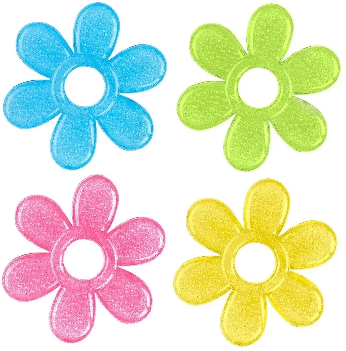 BABYONO - gryzak żelowy Daisy | MIX kolorów