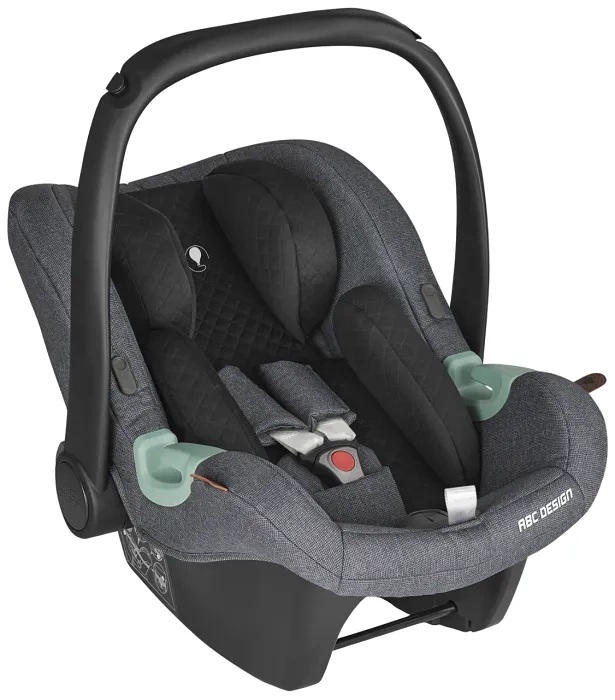 ABC DESIGN Tulip i-Size - fotelik samochodowy 0-13 kg + obrotowa baza Root | Asphalt