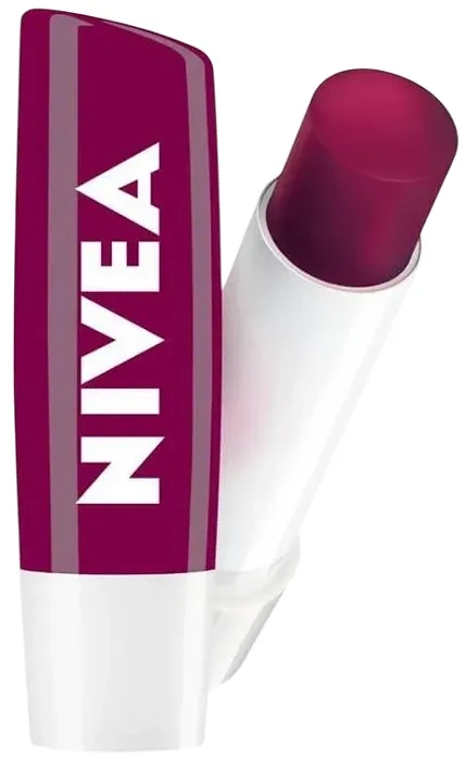 NIVEA - pielęgnująca pomadka do ust | Blackberry Shine