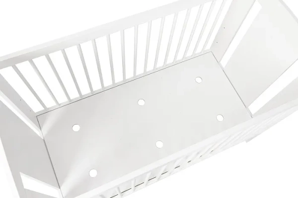 YOONCO - łóżeczko niemowlęce Soni | Białe