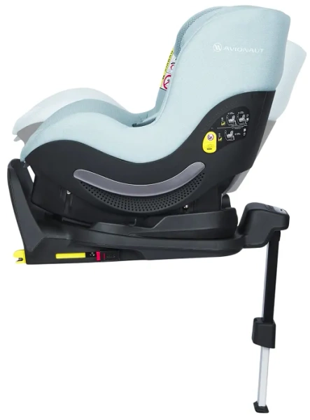 AVIONAUT Aerofix RWF Airflow - fotelik samochodowy 0-18,5 kg + obrotowa baza IQ Orbit | Mint