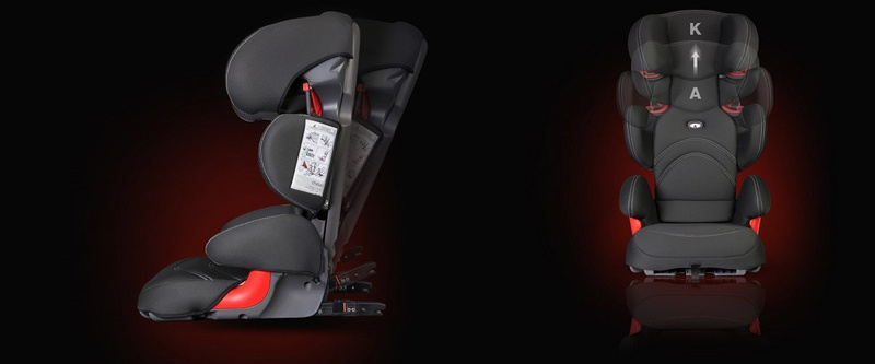 TAKATA Maxi - fotelik samochodowy 15-36 kg | Blackactive Silver