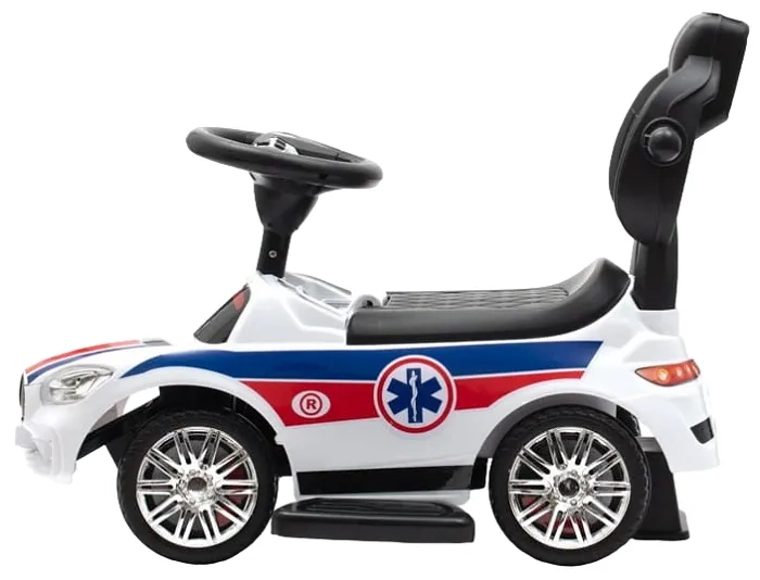 BABY MIX Ambulans - jeździk z panelem dźwiękowym | Karetka pogotowia