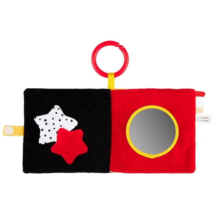 CANPOL BABIES - sensoryczna miękka książeczka edukacyjna | BabiesBoo