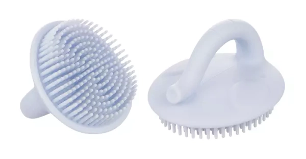 CANPOL BABIES - myjka silikonowa do kąpieli | niebieska