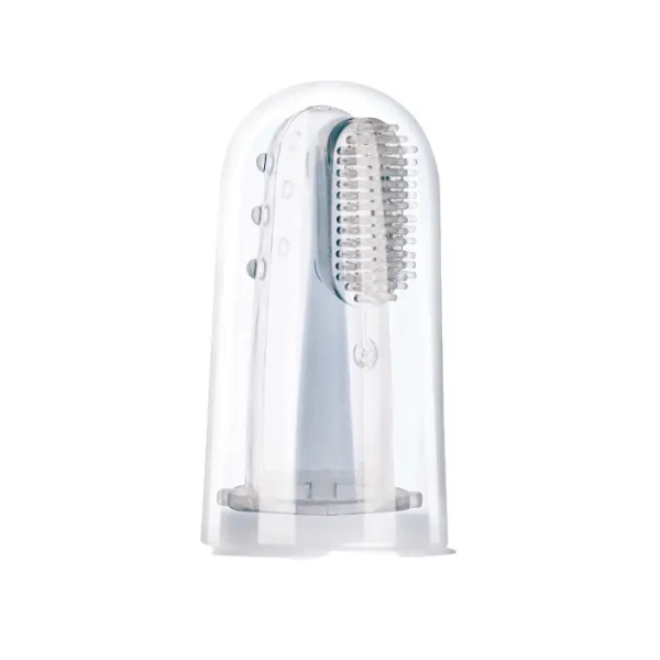 CANPOL BABIES - silikonowa szczoteczka do dziąseł i pierwszych ząbków w etui