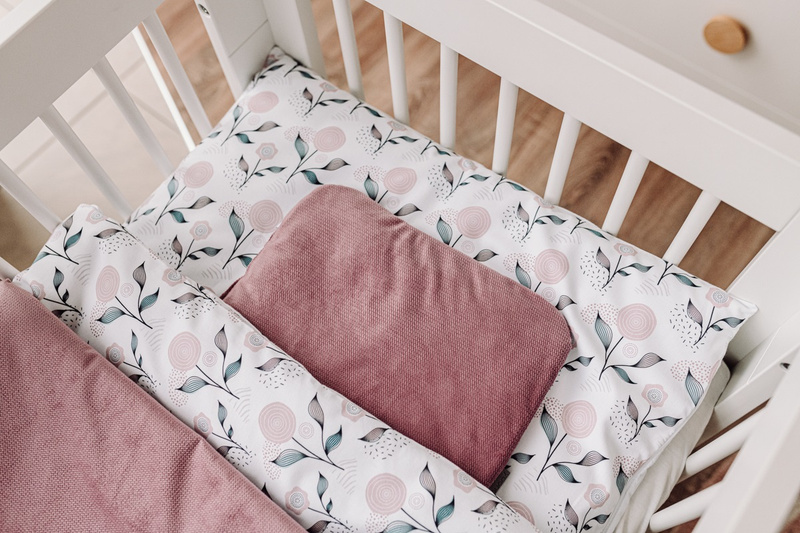 YOONCO - dwustronny kocyk kołderka 80x100 cm | Flower