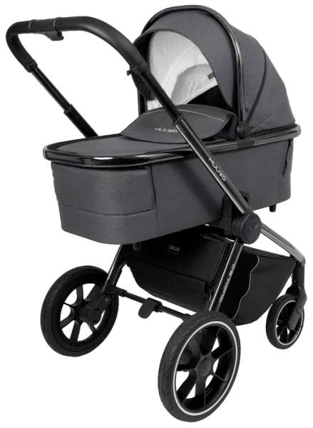 MUUVO Quick 3.0 Black Chrome - gondola XL do wózka | Iron Graphite