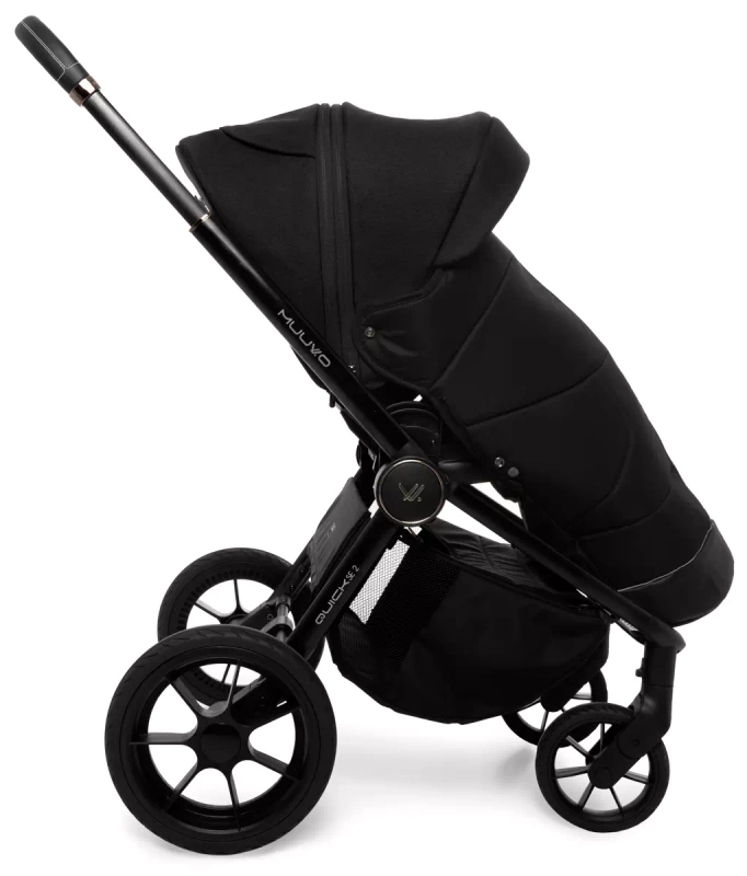 MUUVO Quick SE 2 - wózek spacerowy | Chromium Black