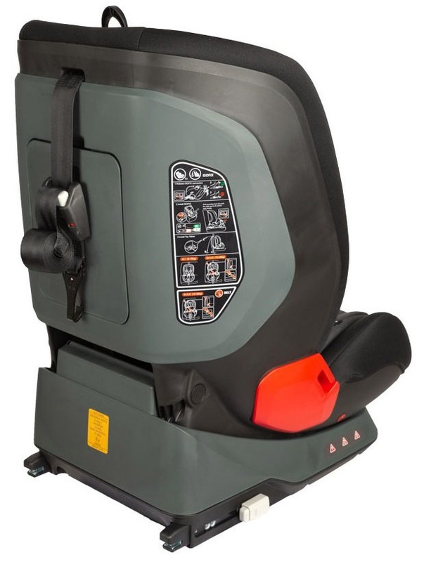 BABYSAFE Corgi - fotelik samochodowy 9-36 kg | Grey-Black