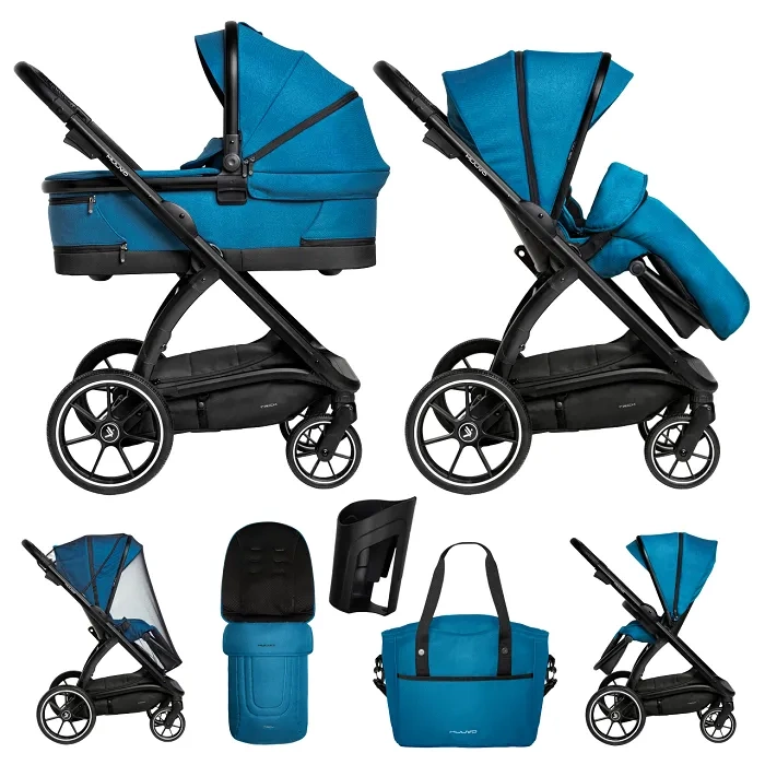 MUUVO Trick - wózek wielofunkcyjny, zestaw 2w1 | Ocean Blue