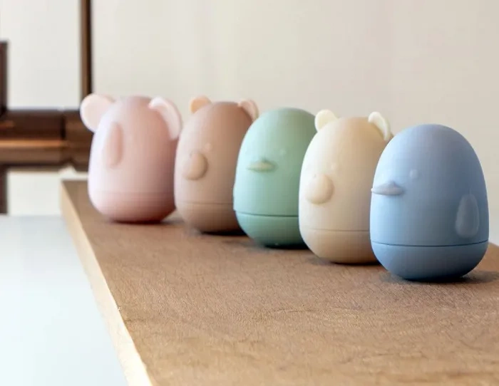 ALECTO BT5 - zestaw 5 zabawek do kąpieli z termometrem