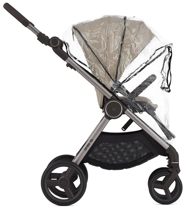 ANEX IQ Premium - wózek wielofunkcyjny, zestaw 3w1 z buggy | Crema