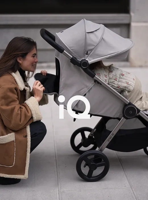 ANEX IQ Premium - wózek wielofunkcyjny, zestaw 3w1 z buggy | Silve