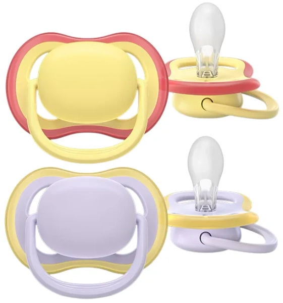 PHILIPS AVENT Ultra Air - smoczek ortodontyczny 2 szt. | 0-6 m