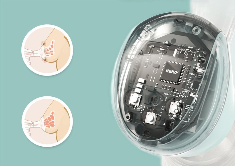 NENO Uno - 2-fazowy bezprzewodowy laktator elektroniczny | POJEDYNCZY