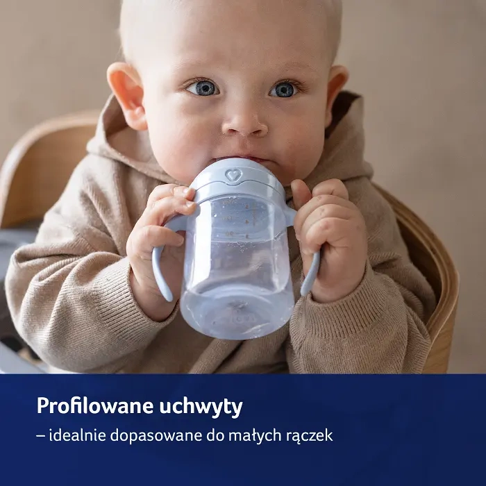 LOVI - pierwszy kubek z ustnikiem 150 ml Pink | 6m+