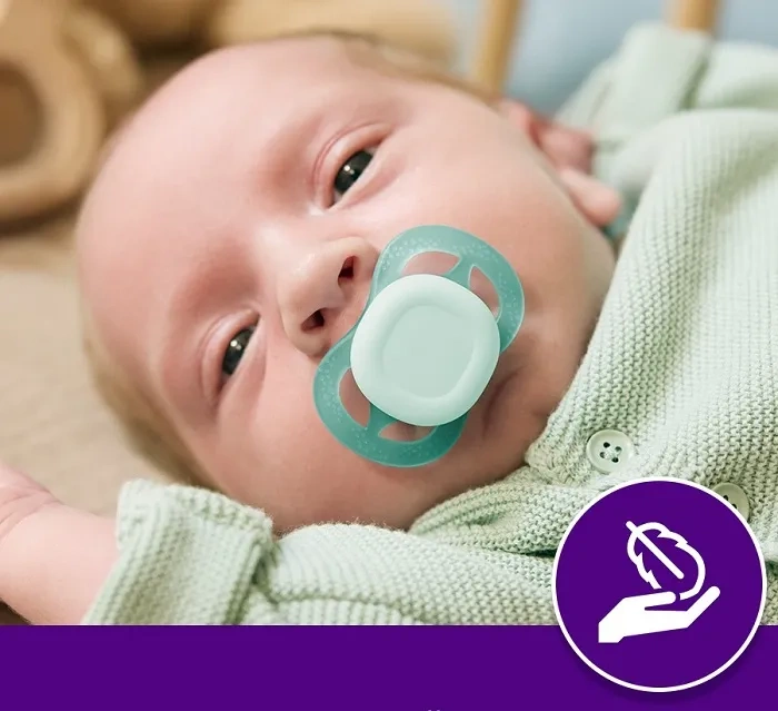 avent ultra start smoczek silikonowy symetryczny