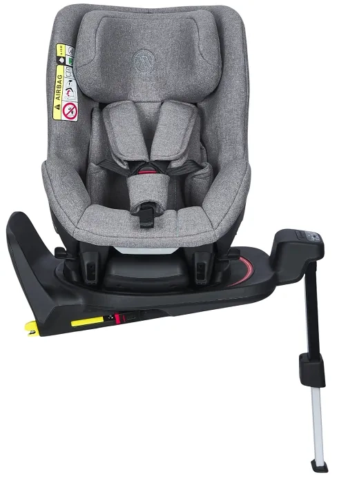 AVIONAUT Aerofix Smart - fotelik samochodowy 0-18,5 kg + obrotowa baza IQ Orbit | Grey