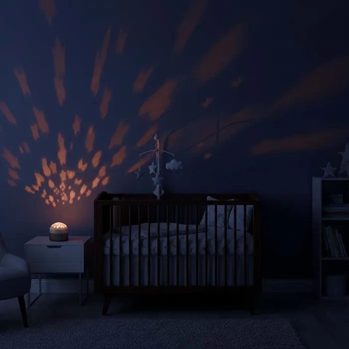 ALECTO BC130 - projektor 2w1 z białym szumem i kołysankami | Miętowy