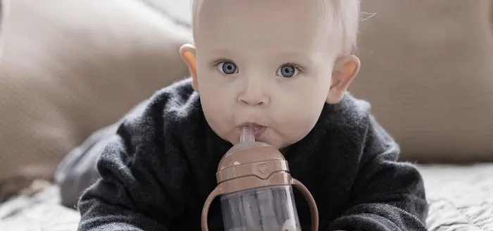 LOVI - pierwszy kubek ze słomką z odważnikiem 150 ml Harmony | 6m+