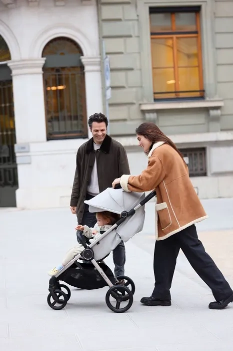 ANEX IQ Premium - wózek wielofunkcyjny, zestaw 3w1 z buggy | Silve