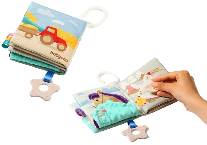 BABYONO - książeczka sensoryczna | Farm