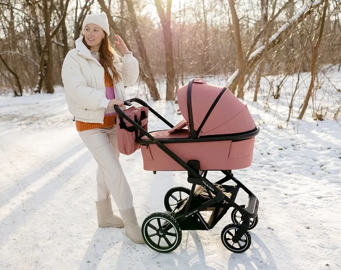 MUUVO Slick 2.0 - wózek wielofunkcyjny, zestaw 2w1 | Light Grey