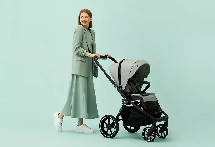 MUUVO Quick 4.0 - wózek spacerowy | Steel Grey