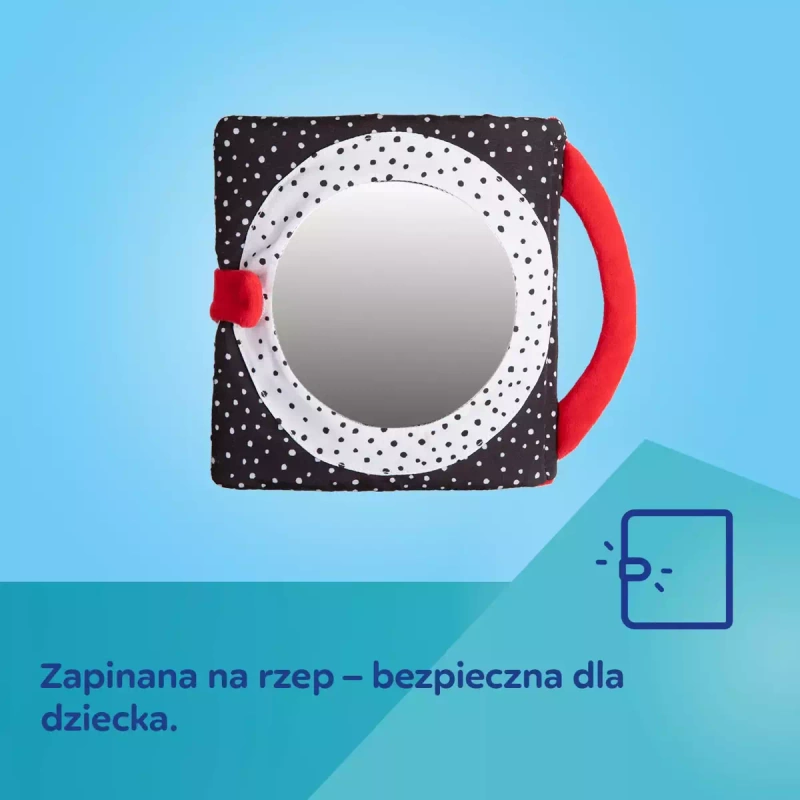 CANPOL BABIES - sensoryczna książeczka manipulacyjna BabiesBoo | PANDA