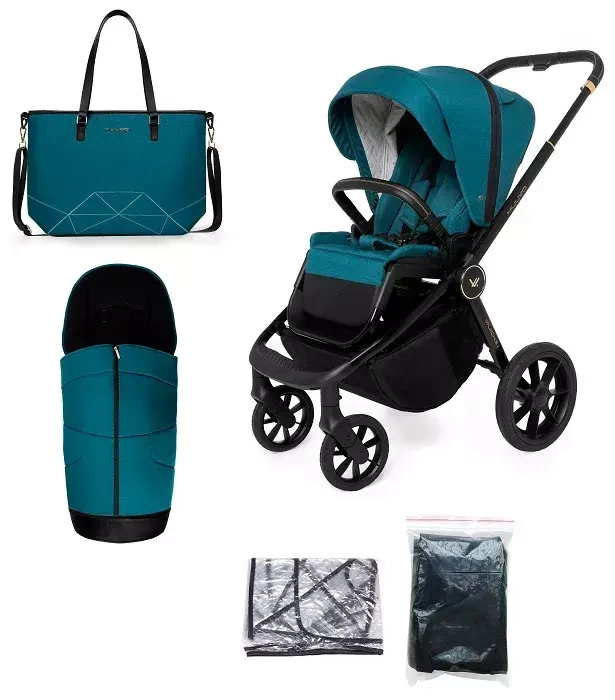 MUUVO Quick SE 2 - wózek spacerowy | Paradise Gold