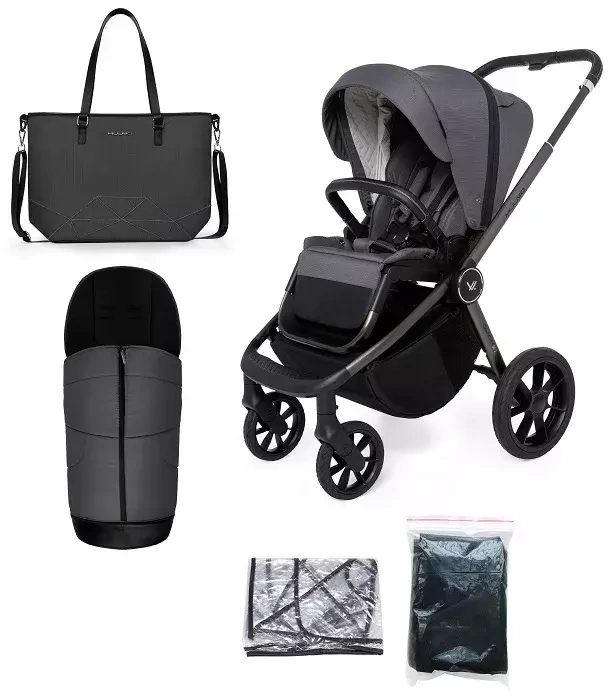 MUUVO Quick SE 2 - wózek spacerowy | Diamond Graphite