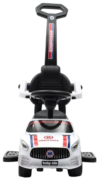 BABY MIX Ambulans - jeździk z panelem dźwiękowym | Karetka pogotowia