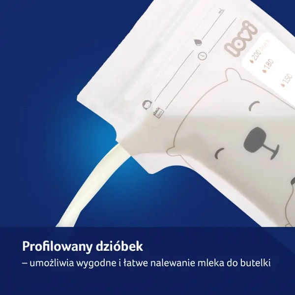 LOVI - torebki do przechowywania pokarmu | 25 szt