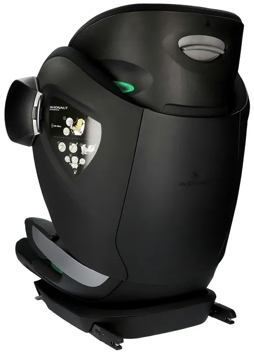 AVIONAUT MaxSpace Smart - fotelik samochodowy 15-50 kg, 100-150 cm | Black
