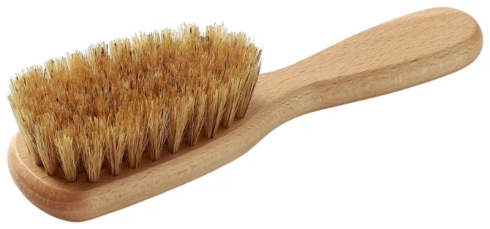 BABYONO - szczotka z naturalnego włosia | średnio miękka