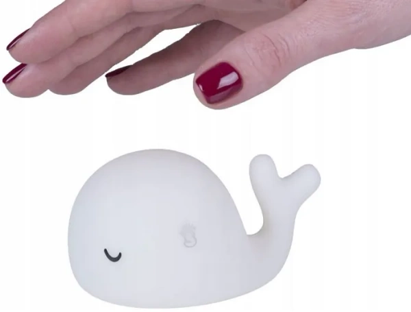 MESMED Świetlaczki Wodniaczki - pływająca lampka silikonowa zmieniająca kolory | Wielorybcio