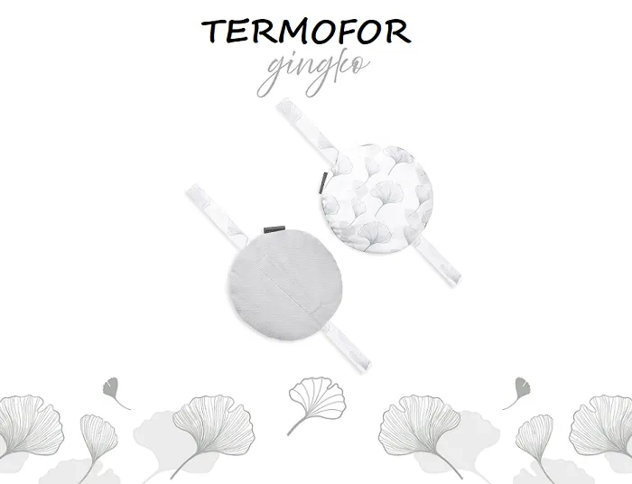 YOONCO - termofor z pestek wiśni z zapięciem | Gingko