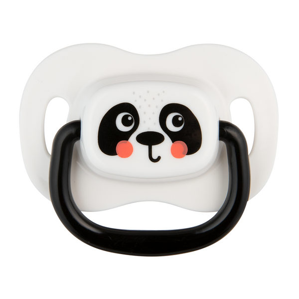 CANPOL BABIES - smoczek uspokajający 0-6m symetryczny BabiesBoo 2 szt. | białe