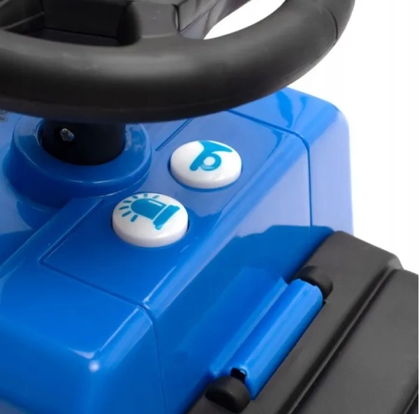 BABY MIX Policja - jeździk Mercedes z klaksonem i sygnałami świetlnymi | Radiowóz policyjny