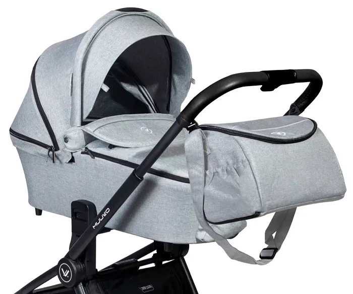 MUUVO Quick - gondola standardowa do wózka | Rocky Grey