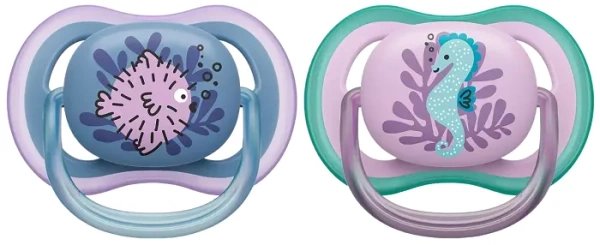 PHILIPS AVENT Ultra Air - smoczek ortodontyczny 2 szt. | 6-18 m