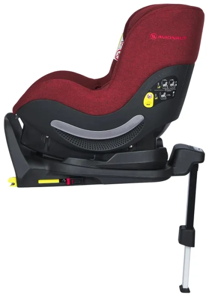 AVIONAUT Aerofix RWF Airflow - fotelik samochodowy 0-18,5 kg + obrotowa baza IQ Orbit | Red