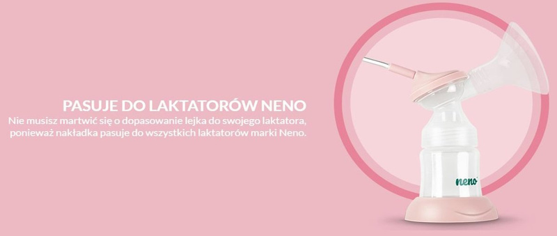 NENO lejek 27 - nakładka do laktatora L | 27 mm