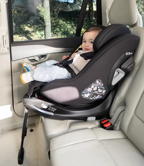 JANE CONCORD Kombikid - fotelik samochodowy 40-105 cm + baza Kombibase | Mars Gray