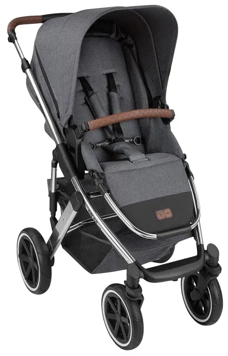 ABC DESIGN Salsa 4 Air - wózek wielofunkcyjny, zestaw 2w1 + okrycie na nóżki | Asphalt